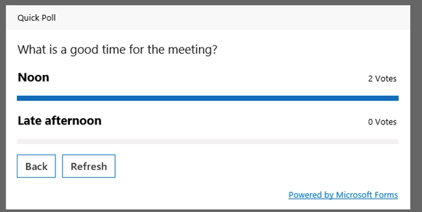 Quick Forms in Outlook