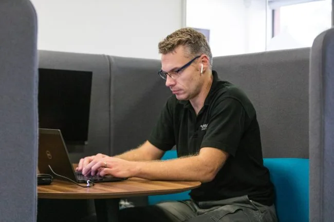 ramsac IT technician working