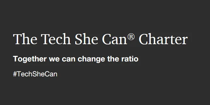 The Tech She Can Charter: our commitment