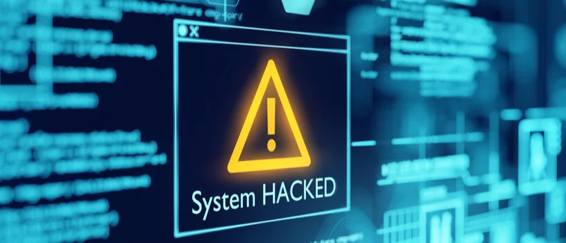 System hacked alert