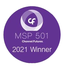 MSP 501 winner 2021 logo transparent