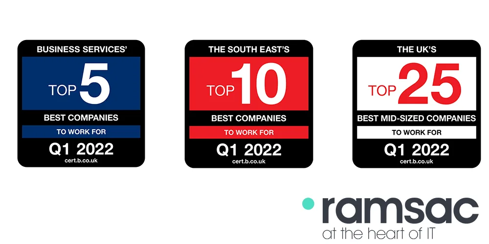 ramsac named as one of the UK’s best places to work