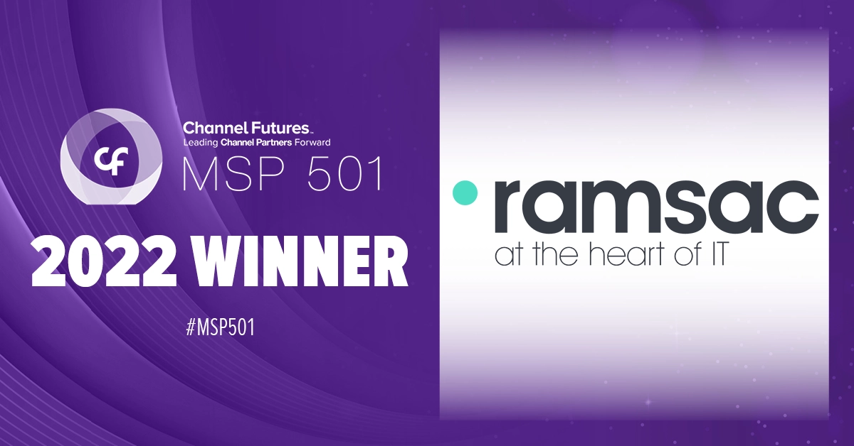 ramsac named as one of the leading IT suppliers in EMEA