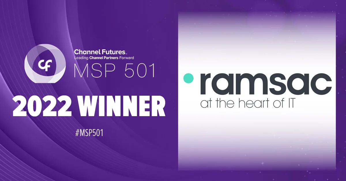 ramsac named as one of the leading IT suppliers in EMEA