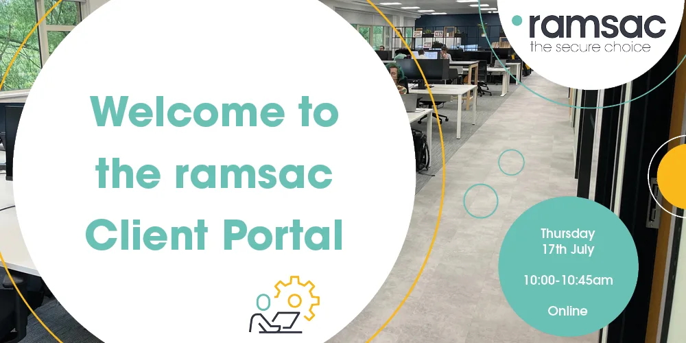 Webinar: Launch of ramsac Client Portal