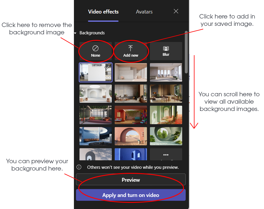 Teams Background Guide Microsoft Teams Background Size