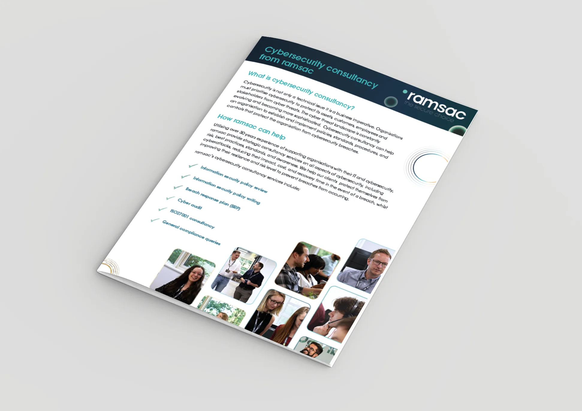 Cybersecurity consultancy from ramsac