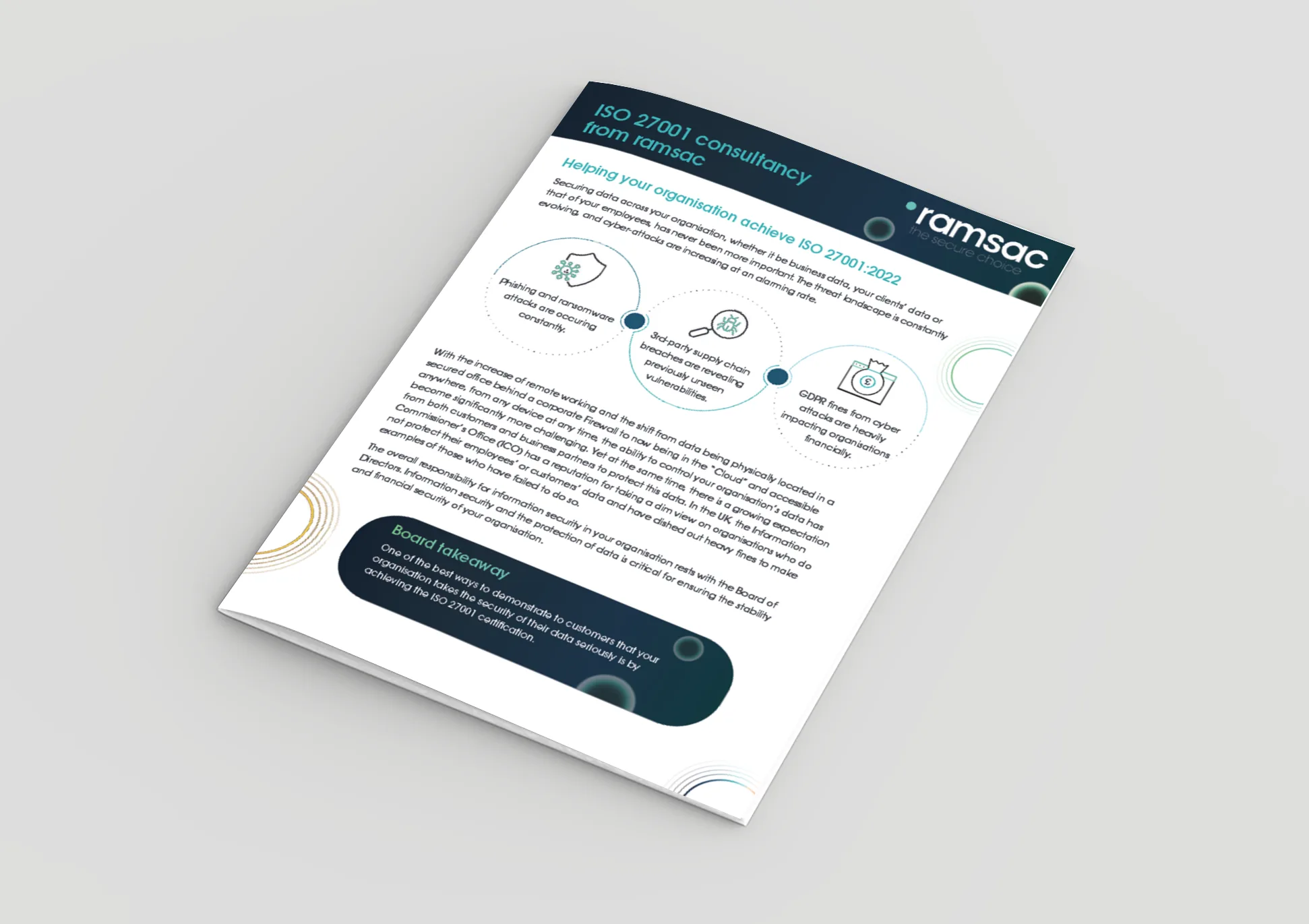 IS0 27001 Consultancy from ramsac
